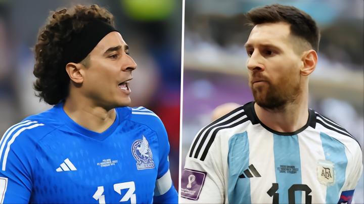 阿根廷vs墨西哥阵容身价对比：阿根廷6.4亿欧，墨西哥1.7亿欧