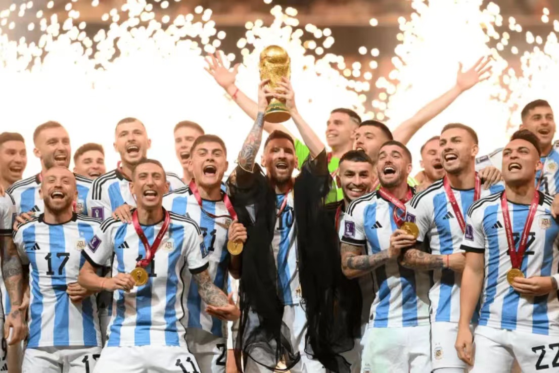 FIFA男足最新世界排名阿根廷登上第一